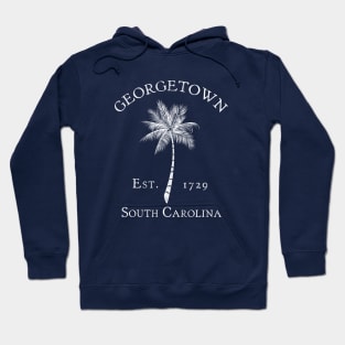 Georgetown South Carolina Est. 1898 Vintage Palmetto Hoodie